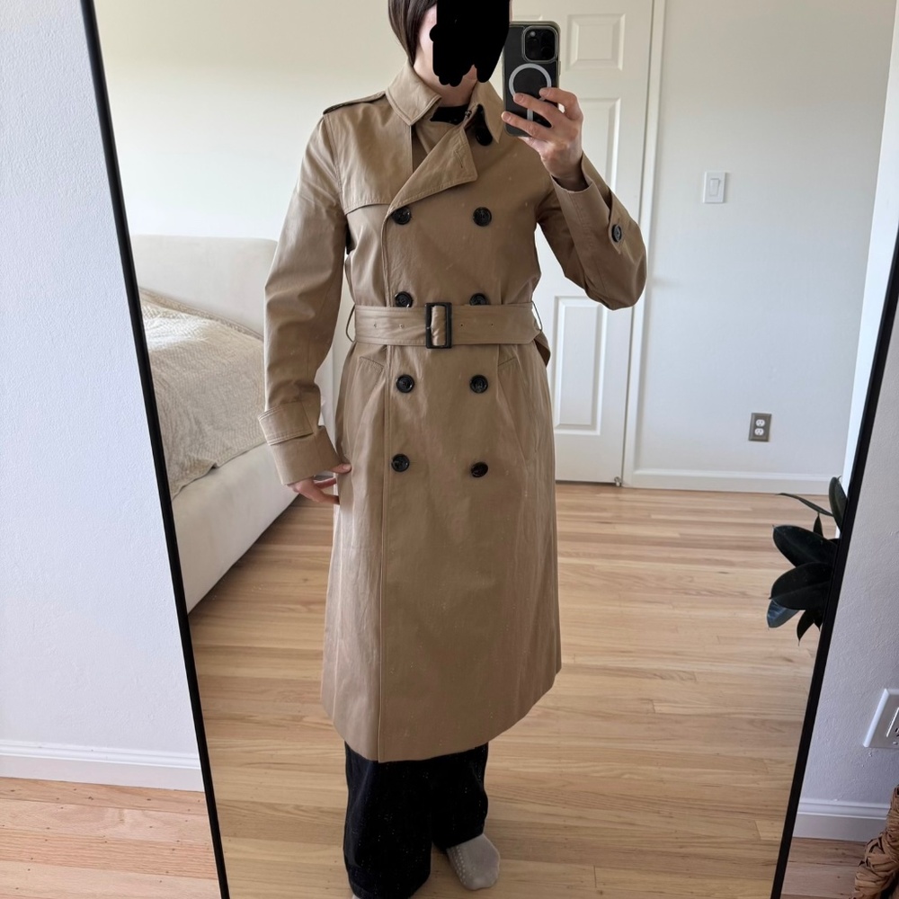 Massimo Dutti trench coat size S